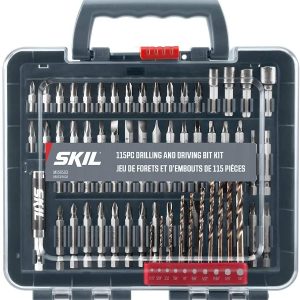 115pcs drilling and screwdriving bit set