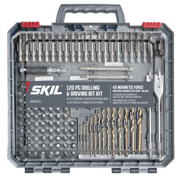 120pcs drilling and screwdriving bit set