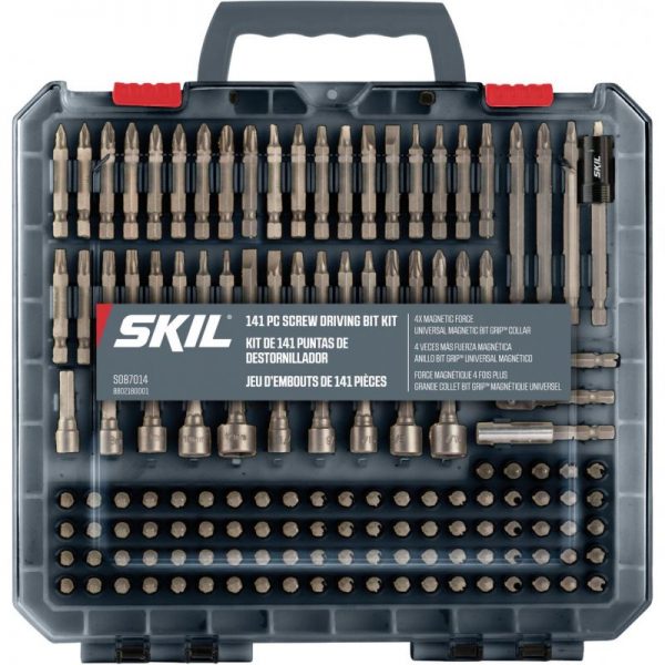 141pcs drilling and screwdriving bit set